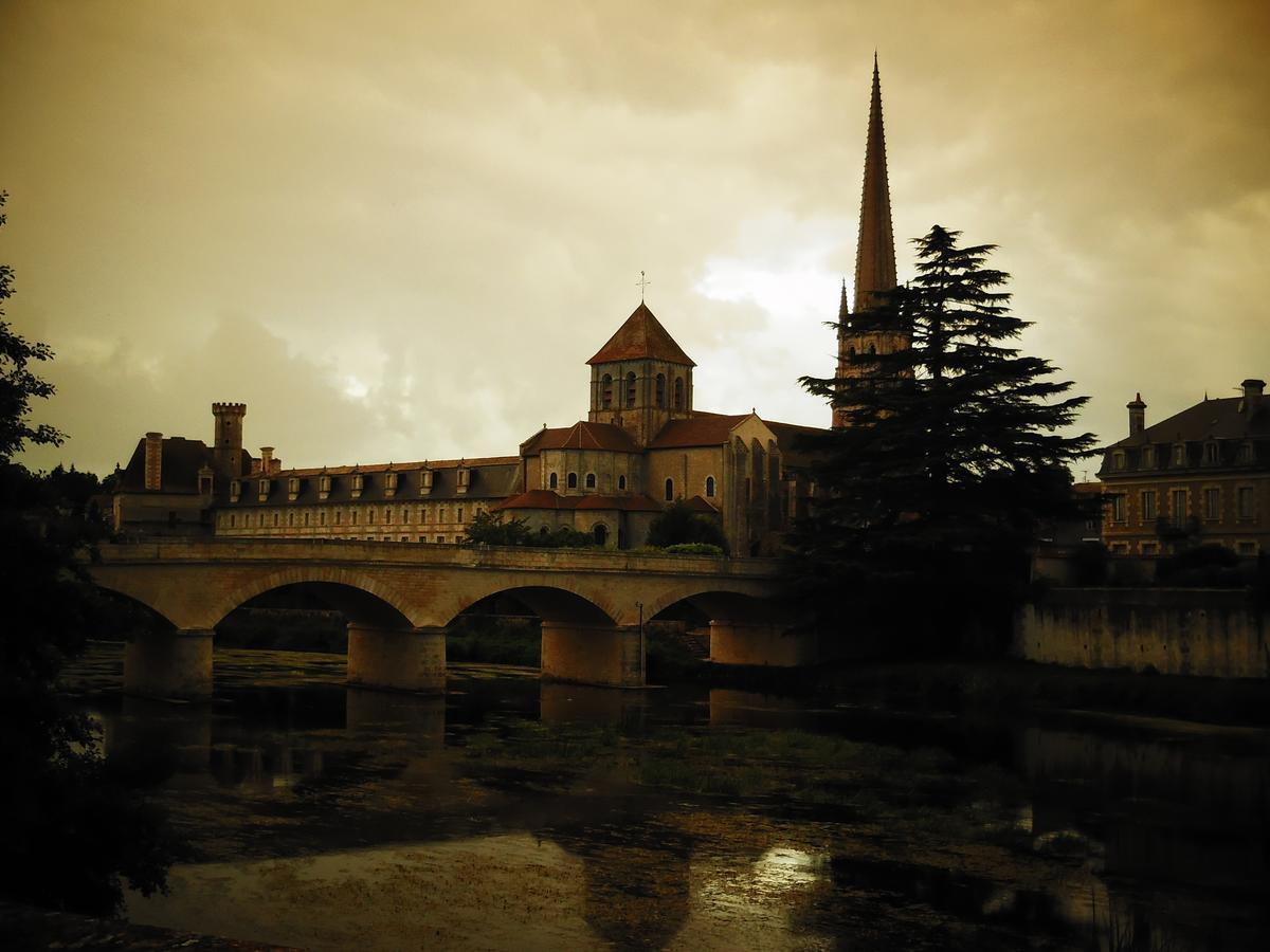 Hotel De L'Abbaye Saint Savin Bagian luar foto